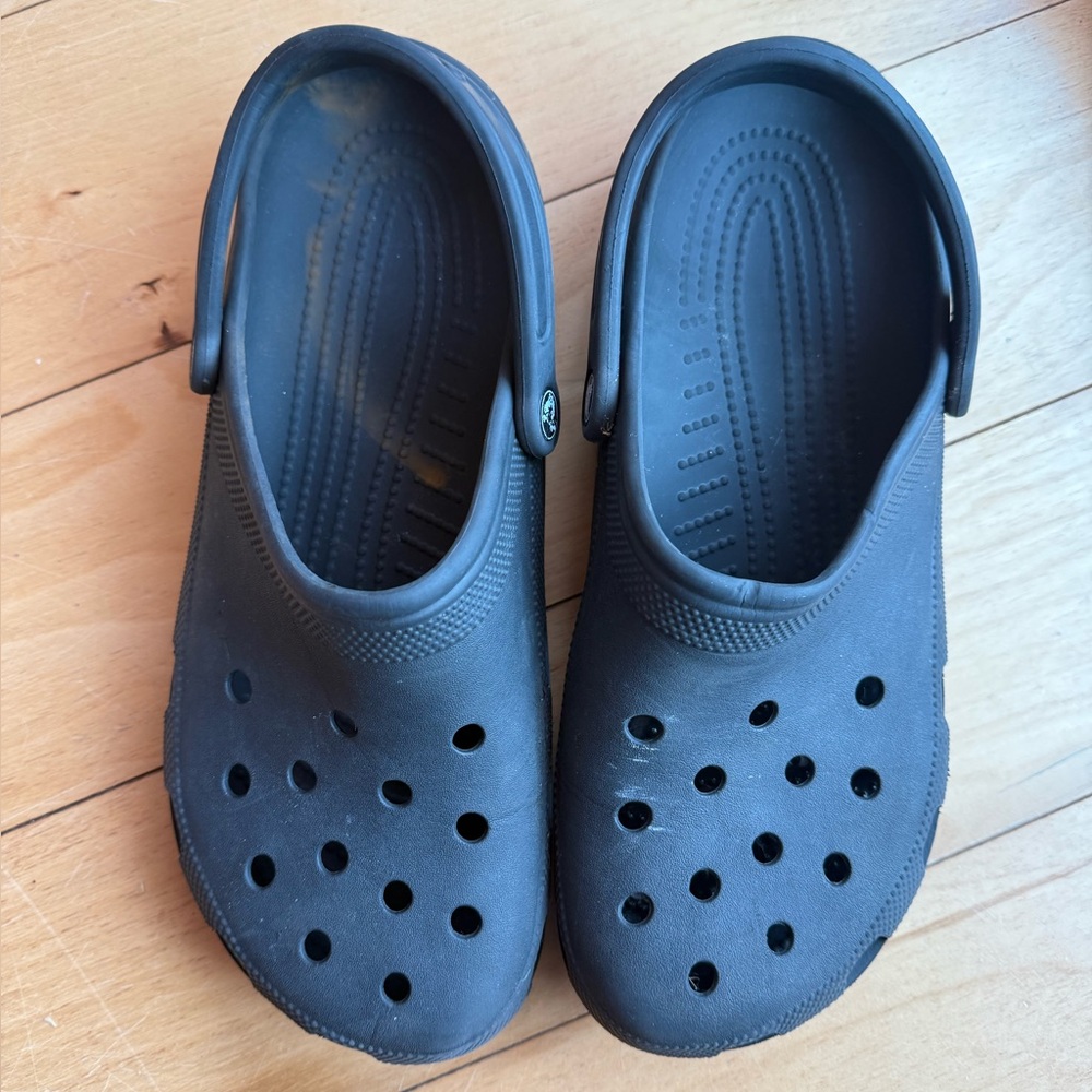 Black Crocs Sandals